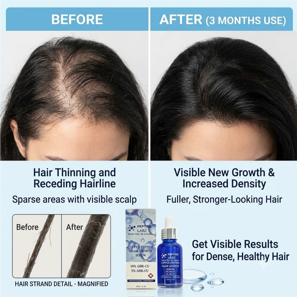 Hair Growth Essence Copper Pep - Hair Growth Serum Oil recension och pris