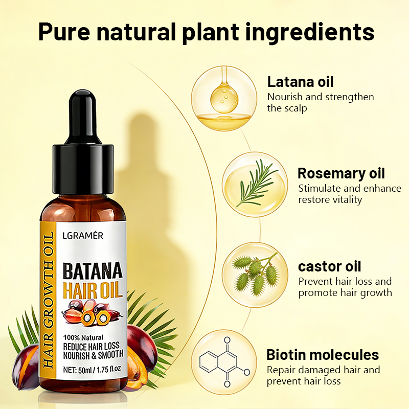 Bataná Hair Oil Care Oil Rapid - Hair Growth Serum Oil recension och pris