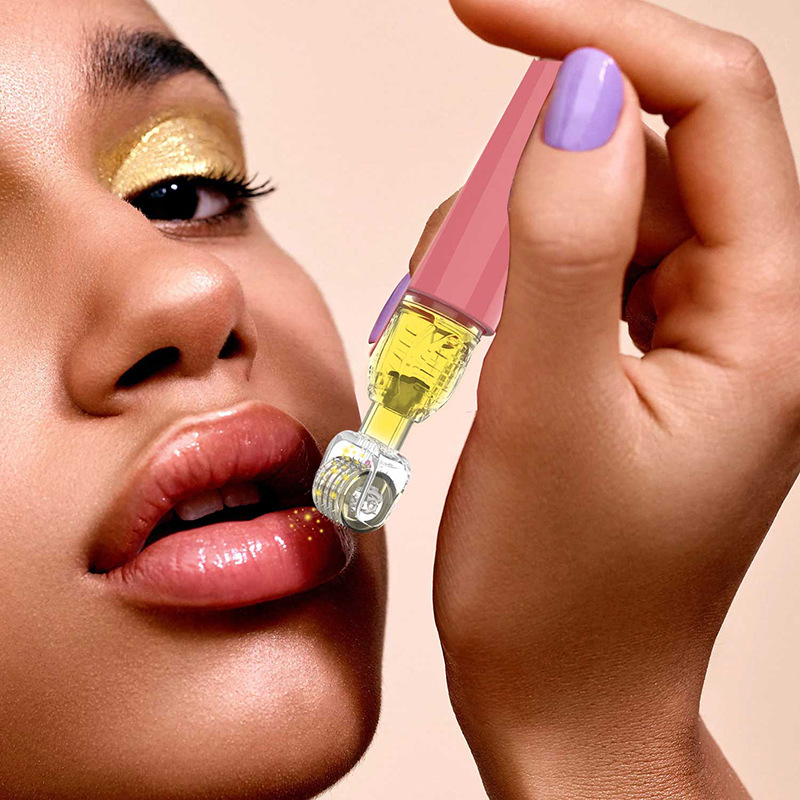 Women Facial Lip Derma Roller  - Hair Growth Serum Oil recension och pris