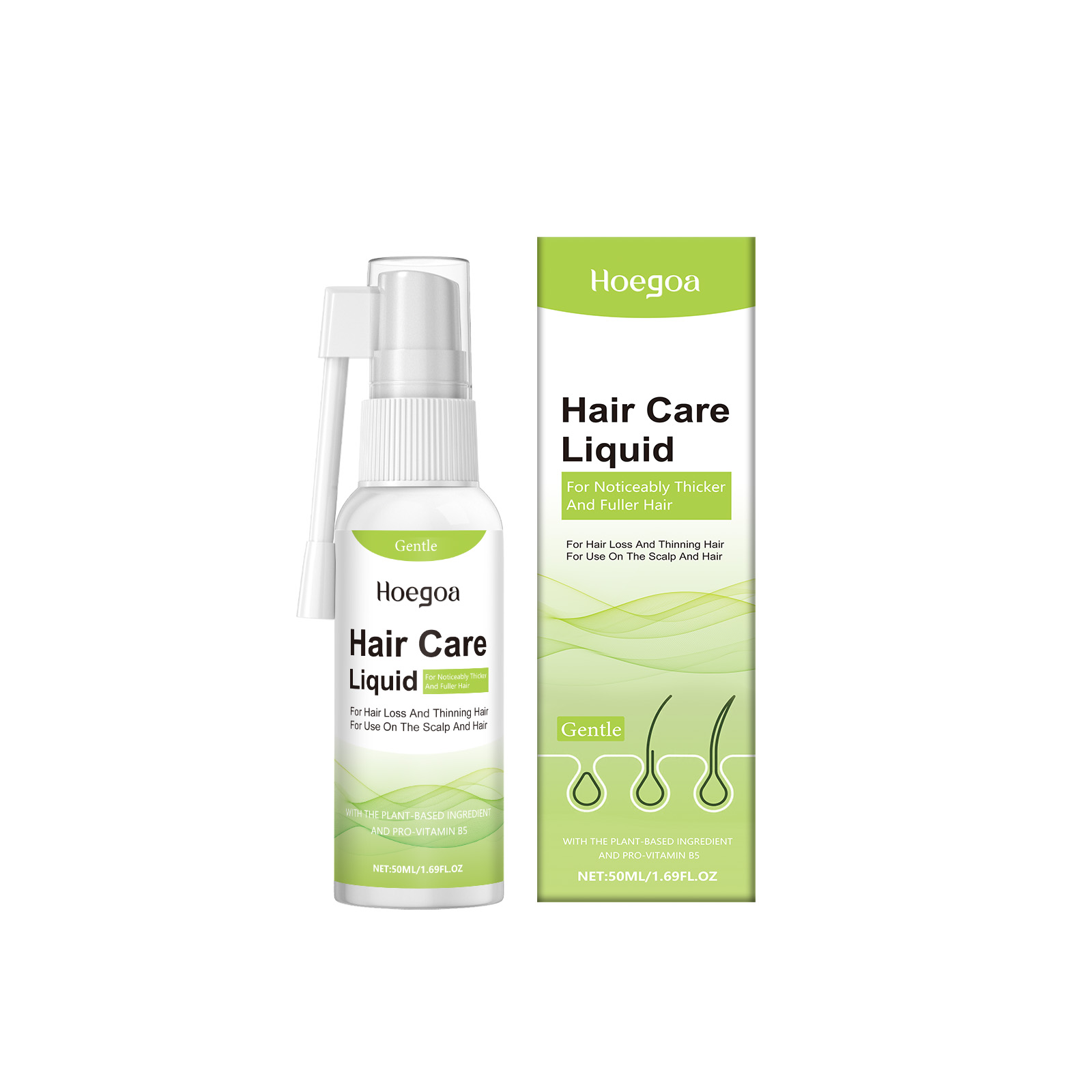 Hair Growth Spray Regrowth Pre - Hair Care For Curly Dry Hair recension och pris