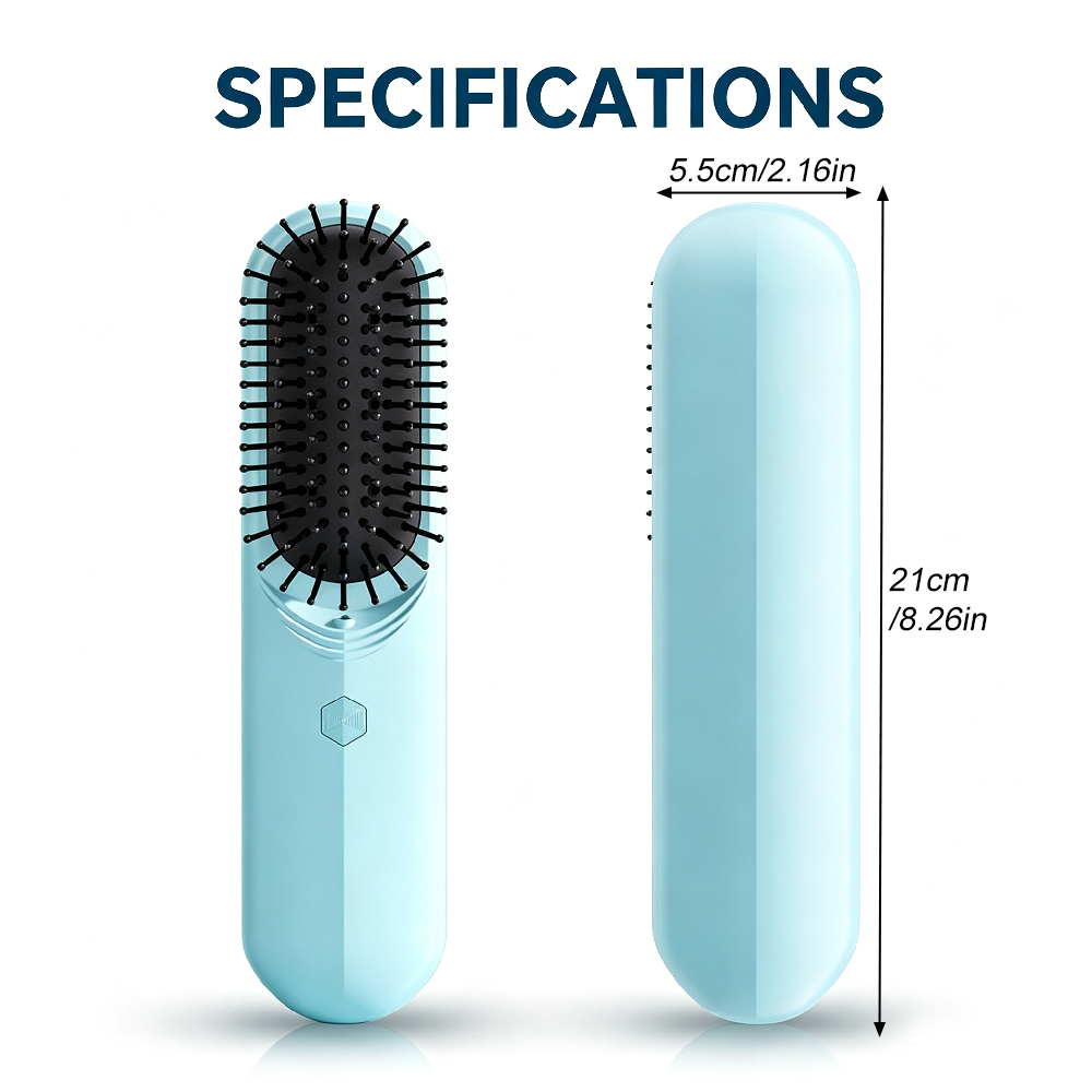 1Set Negative ion Hair Comb, E - Hair Care Essential Oil Atomizing recension och pris