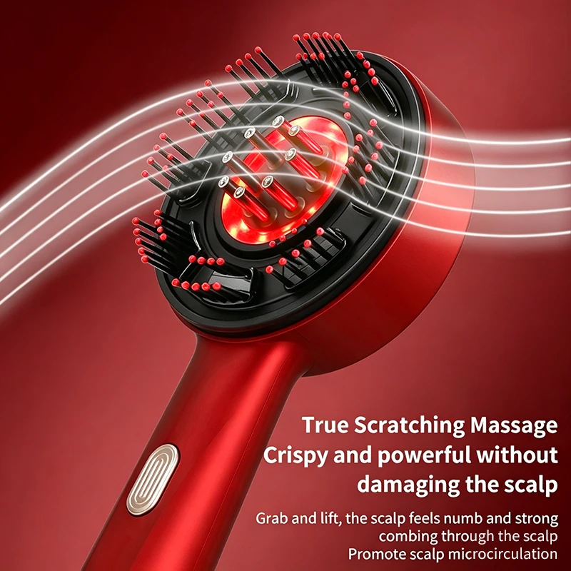 Electric Massage Comb Portable - Hair Growth Serum Oil recension och pris