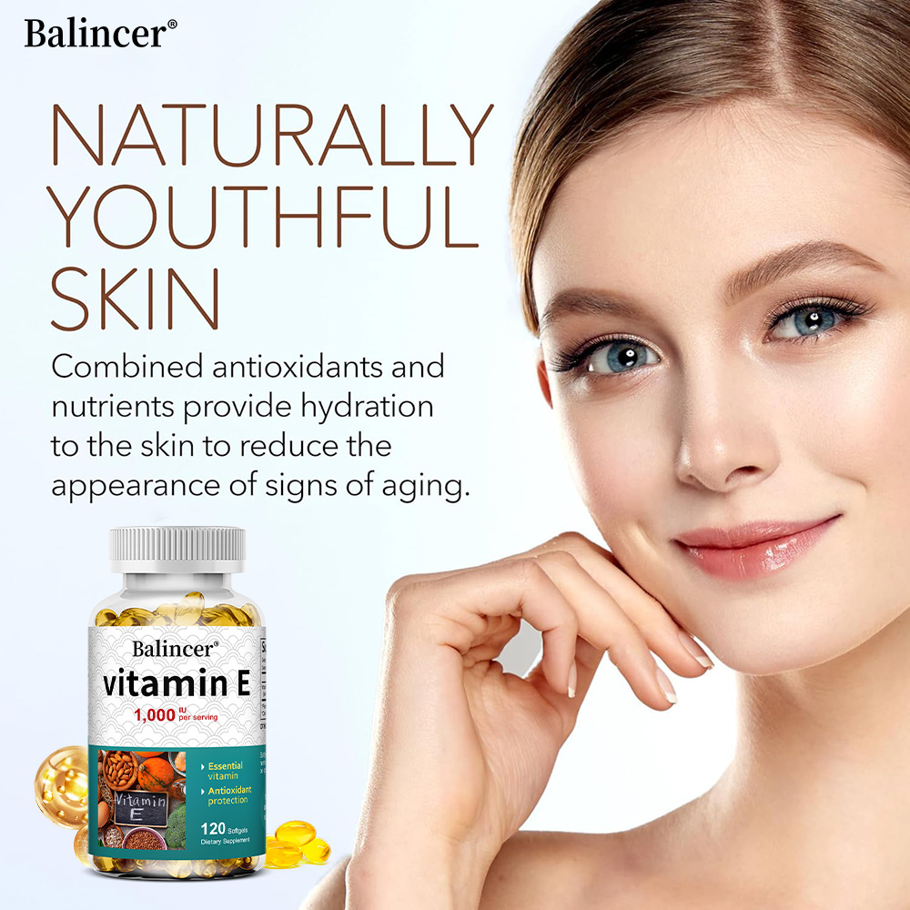 Natural Vitamin E Capsules, An - Hair Care Capsule recension och pris