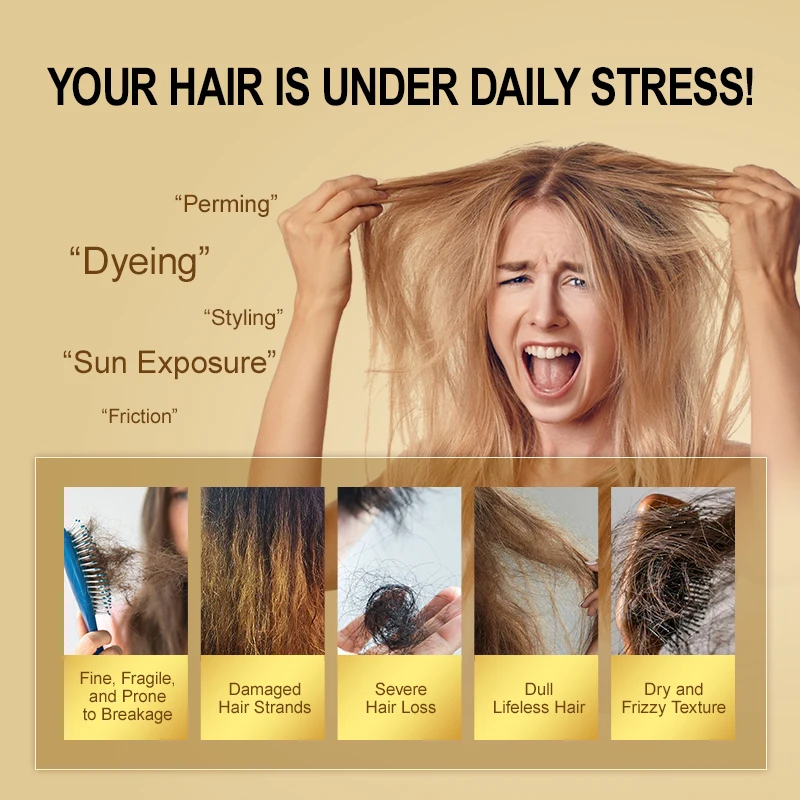 Collagen Hair Mask & Argan Oil - Hair Care For Curly Dry Hair recension och pris