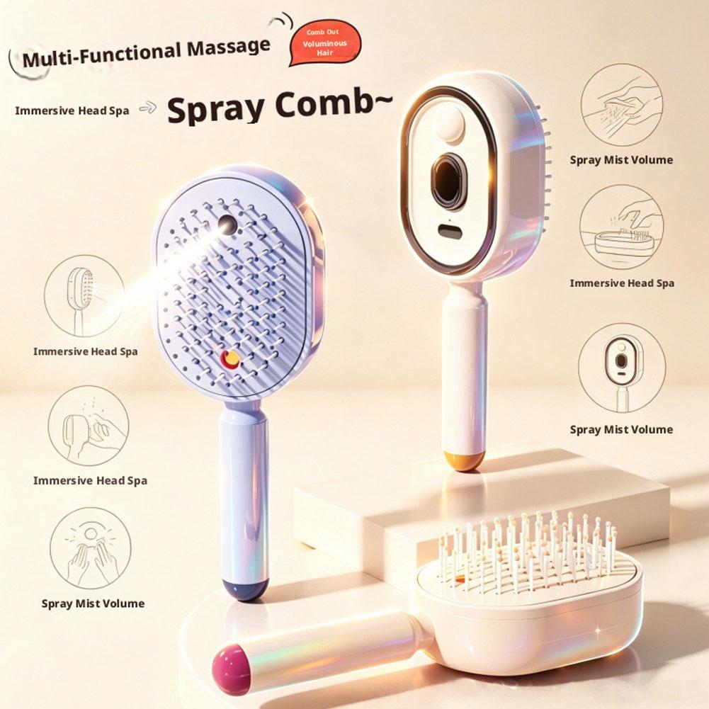 Electric Spray Comb Set with A - Hair Care Essential Oil Atomizing recension och pris
