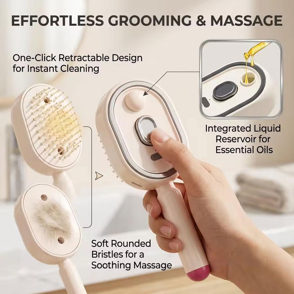 Electric Spray Comb Set with A - Hair Care Essential Oil Atomizing recension och pris