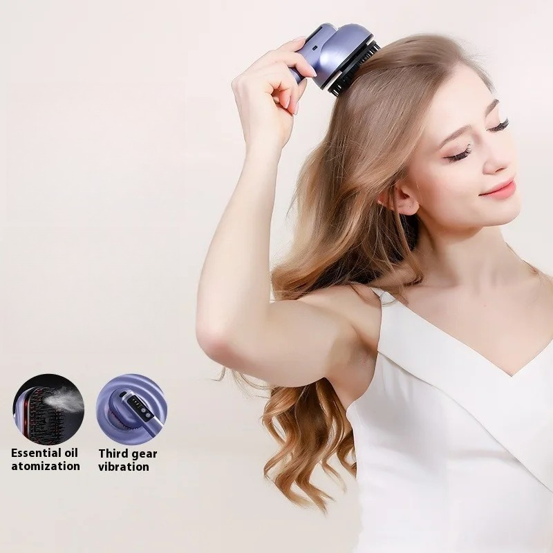 Mini Silicone Scalp Massage Co - Hair Care Essential Oil Atomizing recension och pris