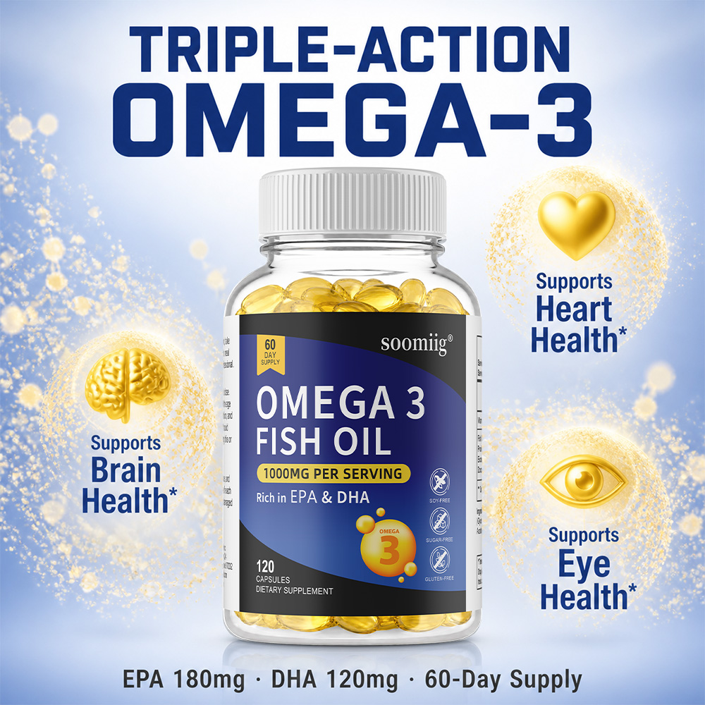 Deep Sea Omega 3 Fish Oil Soft - Hair Care Capsule recension och pris